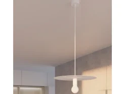 Sollux Lighting Lámpara Suspendida-Lampadario Cupola Bianco E27 Lámpara colgante domo Blanca E27 Blanco