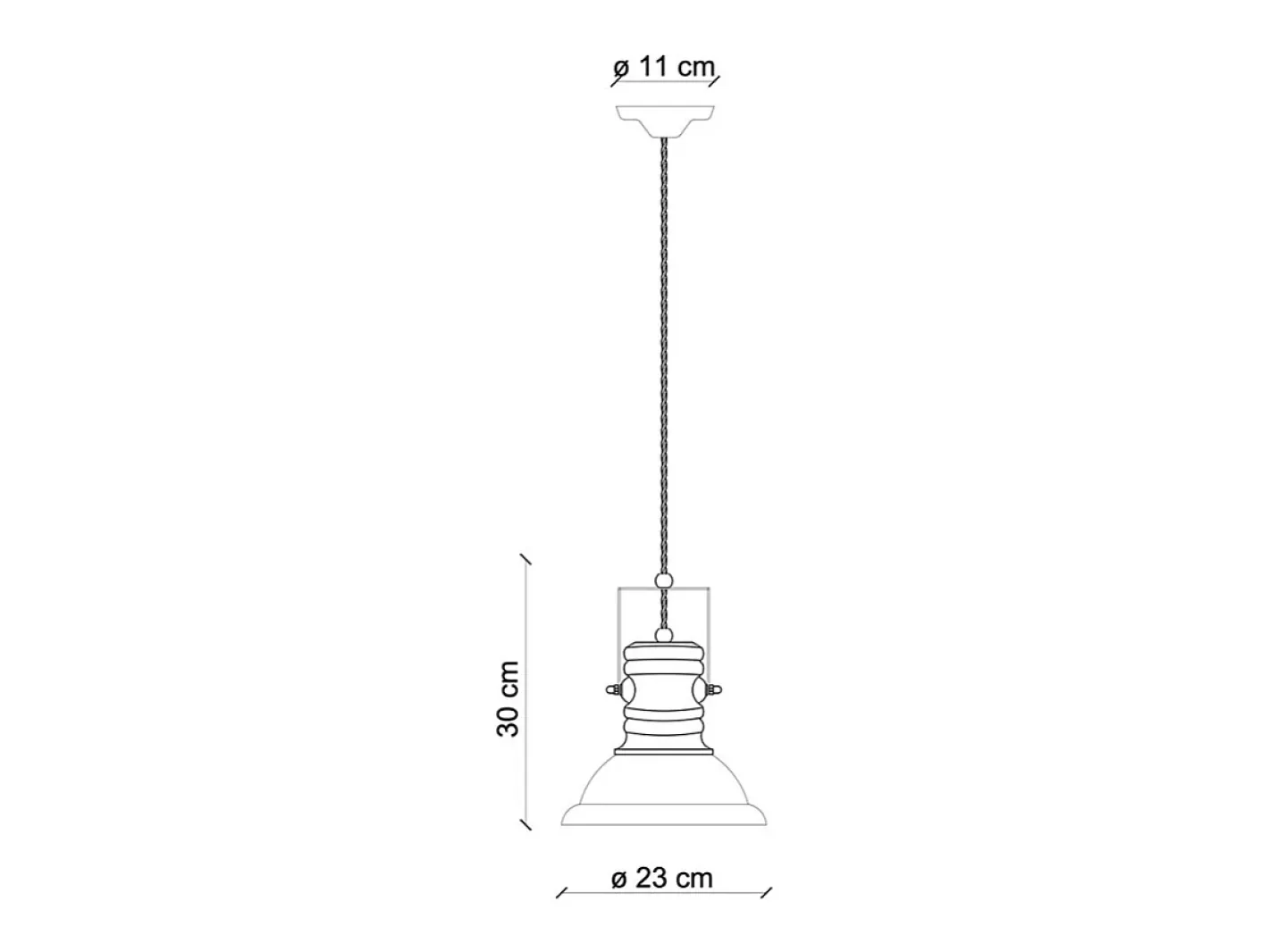 Discount Ferroluce Lampadario Industrial Ferro E Ceramica Vintage Bordeaux 1 Luce E27 23Cm Granate