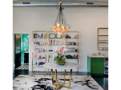 Lampadario Industrial Nordico Nula Acciaio 15 Luci E14 Blanco Online