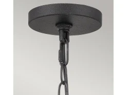 Sale Lampadario Industrial Nordico Bradbury Acciaio Grigio Cenere 4 Luci E14 Gris