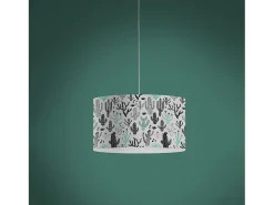 Best Lampadario Moderno Decolight Polilux ® Grafica Cactus 3 Luci E27 Blanco