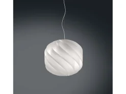 Lámpara Suspendida-Lampadario Moderno Globe Polilux ® Bianco E Metallo Cromo 3 Luci E27 Blanco