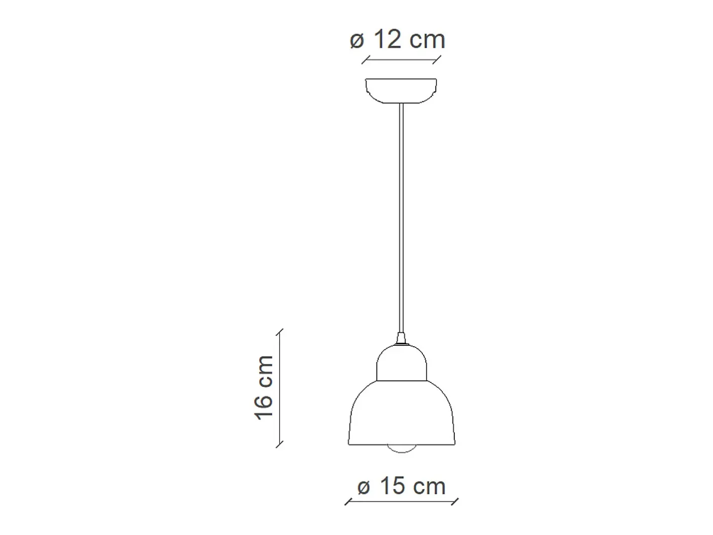 Ferroluce Lampadario Vintage Decò Berimbau Ceramica Crema 1 Luce E27 Marfil Best
