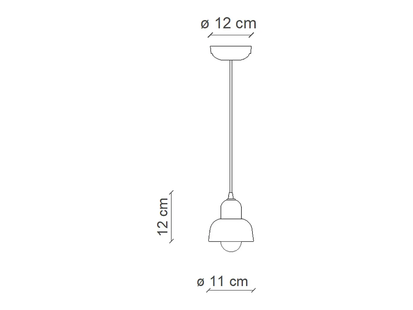 Ferroluce Lampadario Vintage Decò Berimbau Ceramica Crema 1 Luce E14 Marfil