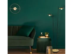 AKUNADECOR Lampara 3 Luces Ciudad Del Cabo Led 18w, Negro