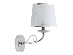 AKUNADECOR Lampara Aplique Sumba 1xe14 Cromo De Plateado Sale