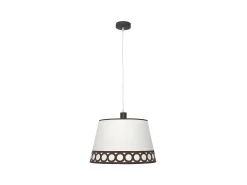 AKUNADECOR Lampara Colgante Modelo Dalia 1xe27 Beis/marron De Marru00f3n Best
