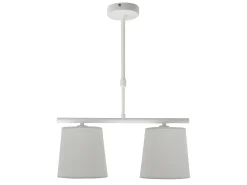 AKUNADECOR Lámpara Suspendida-Lampara Colgante Consciencia De 2 Luces Xe14 De Gris