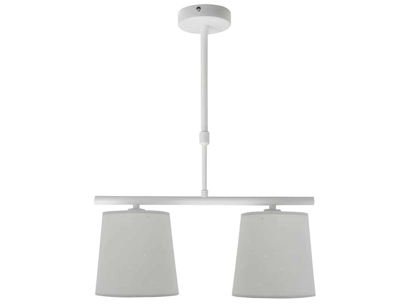 AKUNADECOR Lámpara Suspendida-Lampara Colgante Consciencia De 2 Luces Xe14 De Gris