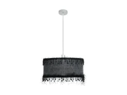 AKUNADECOR Lampara Colgante Edn Modelo Hilos 1xe27 De 40d De Negro