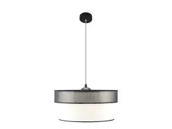 AKUNADECOR Lámpara Suspendida-Lampara Colgante Felix Negro/ 1 Luz Blanco