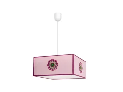 AKUNADECOR Lámpara Suspendida-Lampara Colgante Petalo 1xe27 Regx35x35 De . Rosa