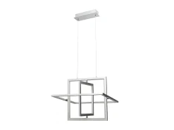 AKUNADECOR Lámpara Suspendida-Lampara Colgante 50w 4000k 3500lm Lexie Cromo Regx45d De Plateado
