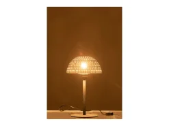J-Line Lampara de mesa seta bolas hierro brillante blanco/negro Alt. 36 Negro / Blanco Best