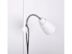 AKUNADECOR Lampara De Pie Con Doble Iluminacion Modelo Varese Blanco Online