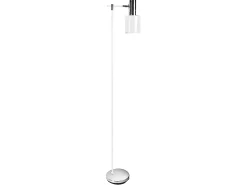 AKUNADECOR Lámpara De Pie-Lampara De Pie Cygni Blanca Con Foco Orientable Blanco