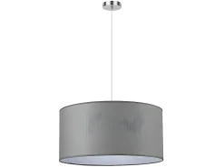 AKUNADECOR Lampara De Techo Colgante Serie Chanza En Cromo/ Gris New