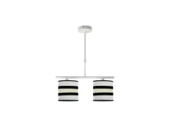 Best AKUNADECOR Lampara Karla Blanca/beis Regulable Modelo Blanco