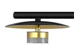 AKUNADECOR Lampara Lineal Ciudad Del Cabo Led 4 L. Negra Negro New