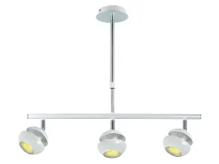 Best AKUNADECOR Lampara Lineal De 3 Luces Beethoven -plata Blanco