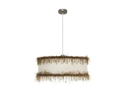 AKUNADECOR Lampara Modelo Hilos Acabado 1xe27 50 D De Beige Outlet