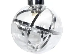 AKUNADECOR Lampara Modelo Varanasi Cromo 4 Luces Plateado Online