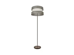 AKUNADECOR Lámpara De Pie-Lampara Pie De Salon Modelo Home De 1luz Marron Marru00f3n