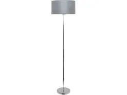 AKUNADECOR Lámpara De Pie-Lampara Pie Salon Serie Axel Plata 1xe27 40d De . Plateado