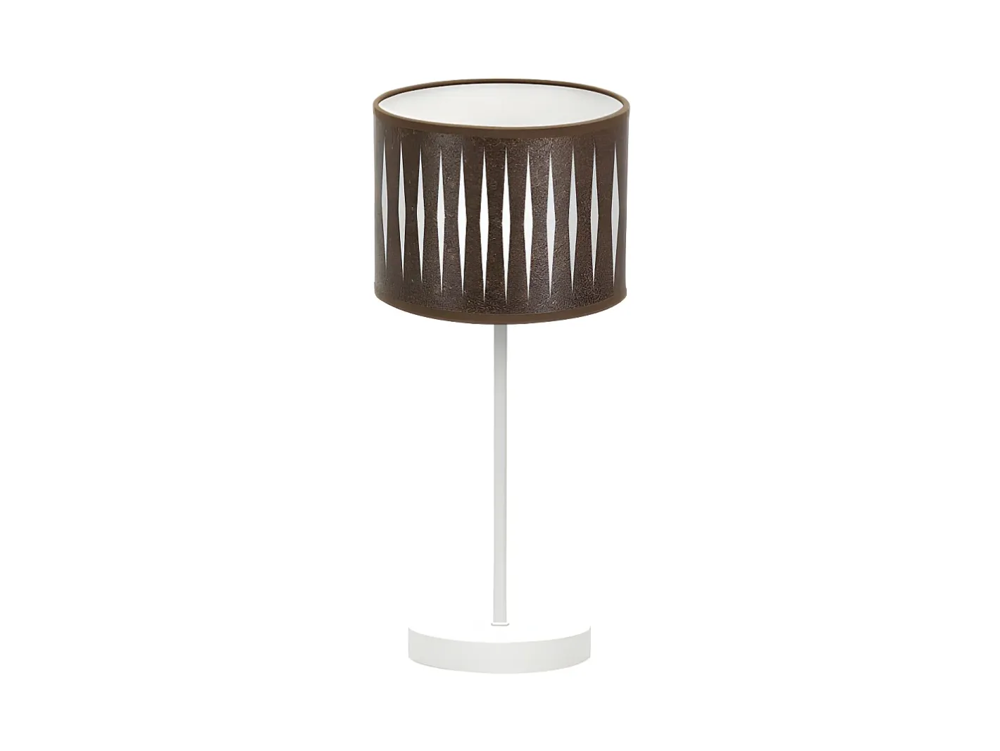 Online AKUNADECOR Lampara Sobremesa Color Oxido Modelo Piron Armazon Blanco