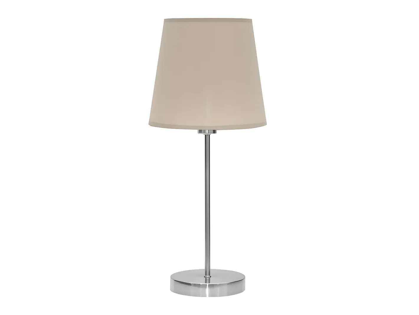 AKUNADECOR Lámpara De Mesa-Lampara Sobremesa Maldivas 1xe14 Niquel/piedra 20d De . Plateado