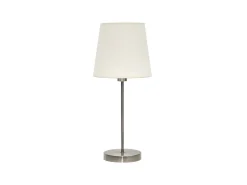 AKUNADECOR Lampara Sobremesa Maldivas 1xe14 Cuero/sancho 20d De Dorado Clearance