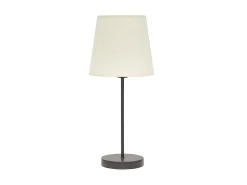 AKUNADECOR Lámpara De Mesa-Lampara Sobremesa Maldivas 1xe14 Marron/beis 20d De . Marru00f3n