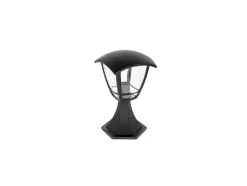 AKUNADECOR Iluminación Exterior-Lampara Sobremuro Para Exterior Modelo Zoio De Negro