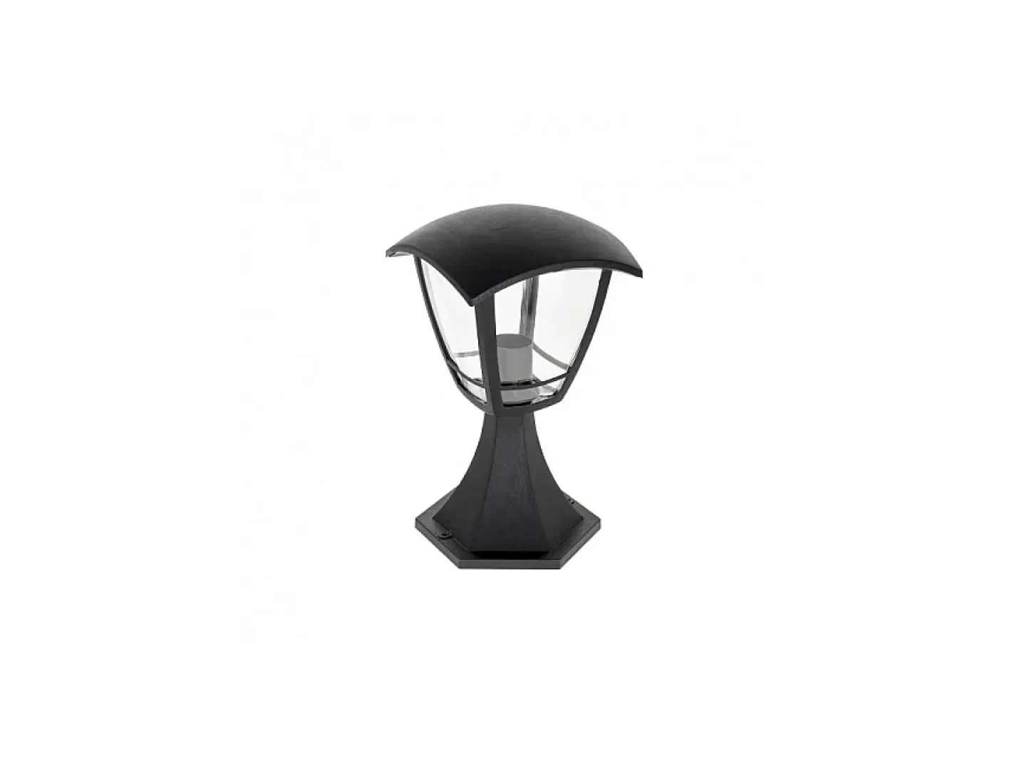AKUNADECOR Iluminación Exterior-Lampara Sobremuro Para Exterior Modelo Zoio De Negro