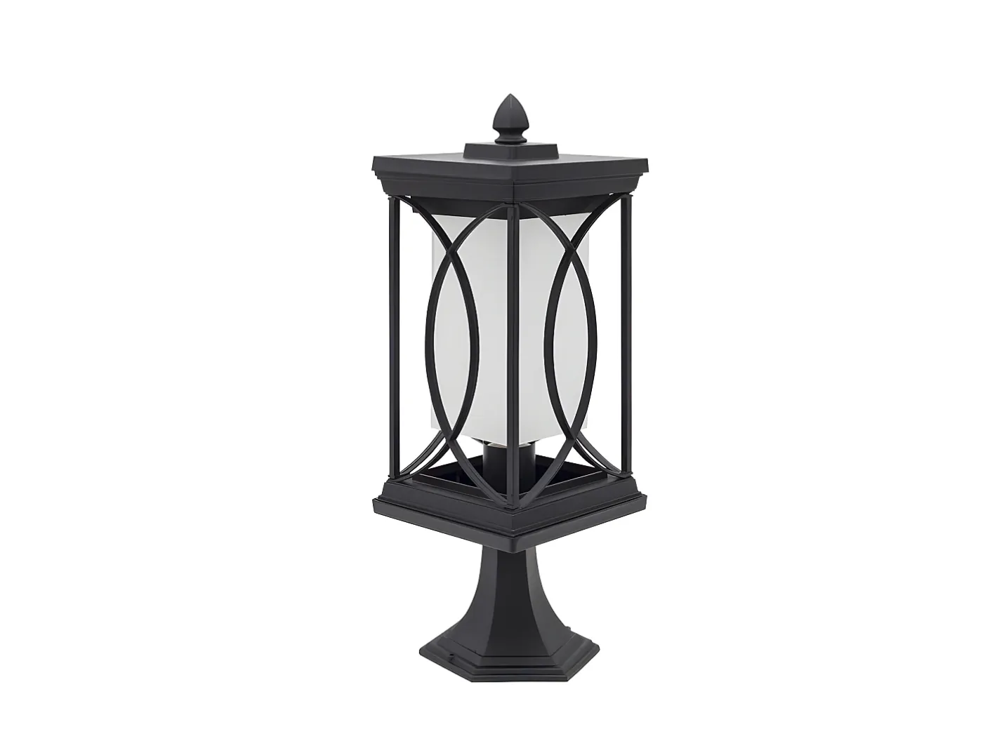 AKUNADECOR Lampara Sobremuro Pequeño Exterior Garden De Negro Sale