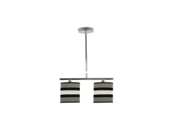 Sale AKUNADECOR Lampara Topo/beis Modelo Karla Regulable Plateado
