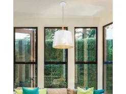 Maytoni Lámpara Suspendida-Lantern Lámpara Colgante Techo Dome , 1 Luz, E27 Blanco