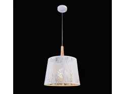 Maytoni Lámpara Suspendida-Lantern Lámpara Colgante Techo Dome , 1 Luz, E27 Blanco