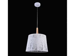 Maytoni Lámpara Suspendida-Lantern Lámpara Colgante Techo Dome , 1 Luz, E27 Blanco