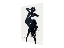MCW Cuadro-Óleo bailarina pintado a mano Multicolor