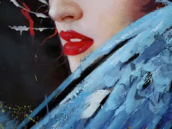 MCW Óleo mujer -H25 pintado a mano, 80x120cm Multicolor Online