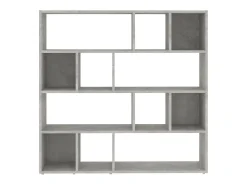 Discount Librería/Separador de ambientes Hormigón 105x24x102 cm Gris