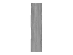 Librería/separador de ambientes Sonoma 105x24x102 cm Gris