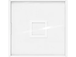 Discount Libro de visitas con marco de madera cuadrado - 30x30 cm Blanco