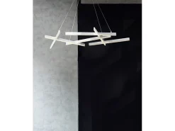 Maytoni Lámpara Suspendida-Line Lámpara colgante de techo LED integrado Blanco
