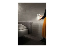 Iluminación Exterior-Linterna LED blanca para el hogar, 2,2 W, batería, IP54, color azafrán Blanco
