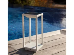 Lumisky Iluminación Exterior-Linterna solar recargable H33CM HYDRA Blanco