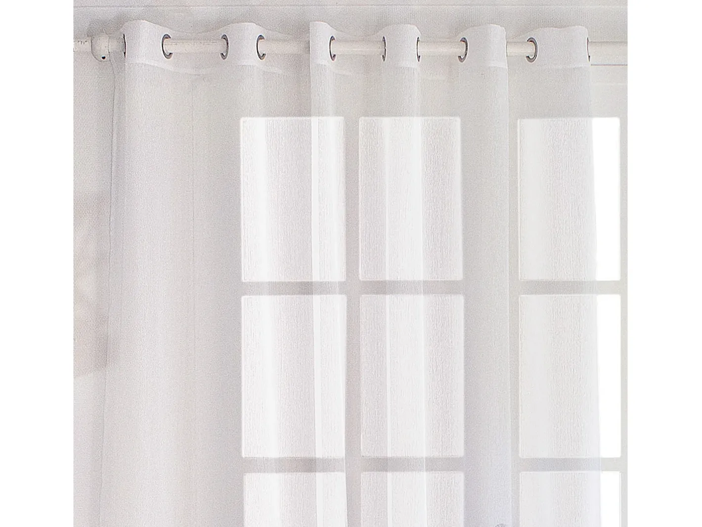 Sale ENJOY HOME Liso con ojales grandes Blanco