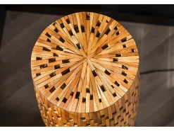 Kawola Lámpara De Pie-lámpara - Madera Madera - EDEIA Marru00f3n
