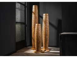 Kawola Lámpara De Pie-lámpara - Madera Madera - EDEIA Marru00f3n